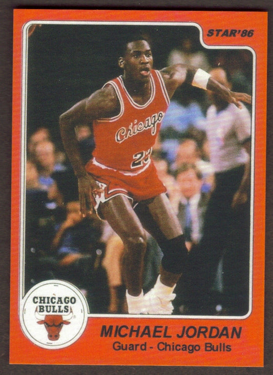 MICHAEL JORDAN RP Card 117 Bulls RC 1986 S