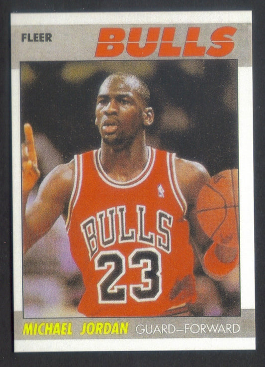 MICHAEL JORDAN RP Card 59 Bulls 1987 F