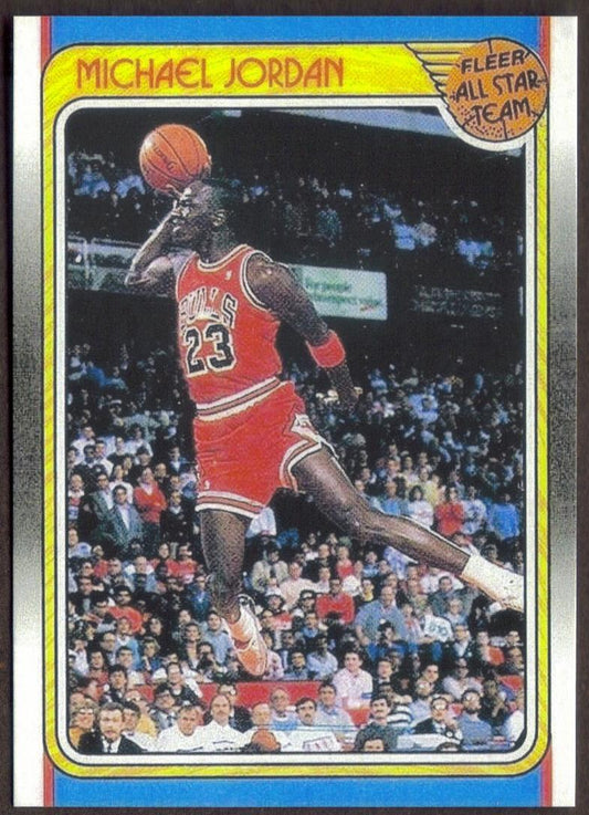 MICHAEL JORDAN RP Card 120 AS Bulls 1988 F