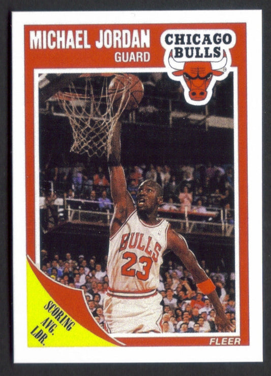 MICHAEL JORDAN RP Card 21 Bulls 1989 F