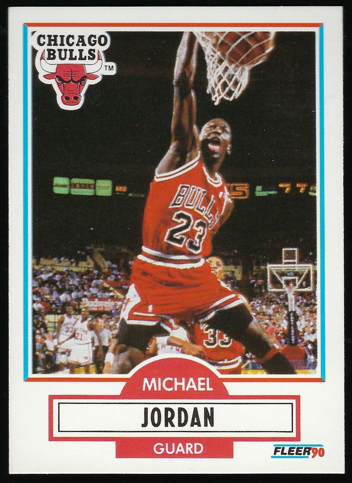 MICHAEL JORDAN RP Card 26 Bulls 1990 F