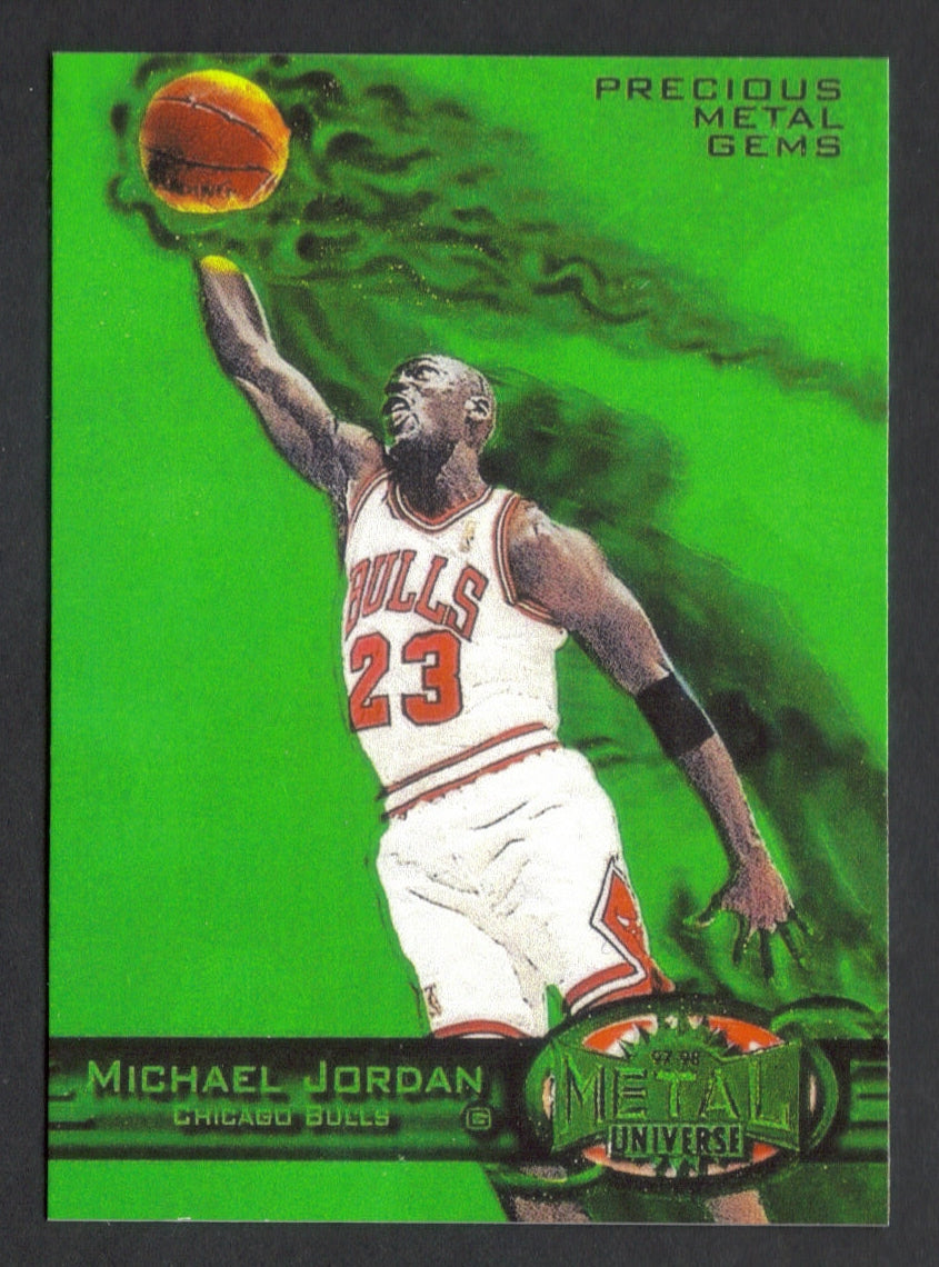 MICHAEL JORDAN RP Card Precious Metal Bulls 1997 S